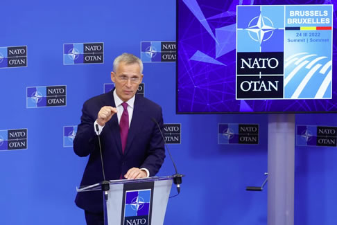 北約秘書長斯托爾滕貝格告訴俄羅斯無法贏得核戰(zhàn)爭