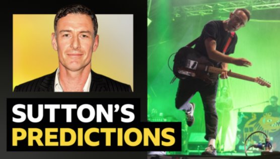 Sutton的預(yù)測vs嘉賓Idlewild吉他手Rod Jones & AI