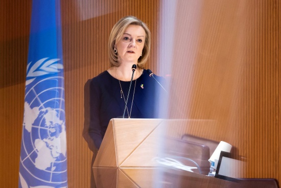 英國外交大臣利茲&middot;特拉斯稱要加快對俄羅斯的制裁進(jìn)程