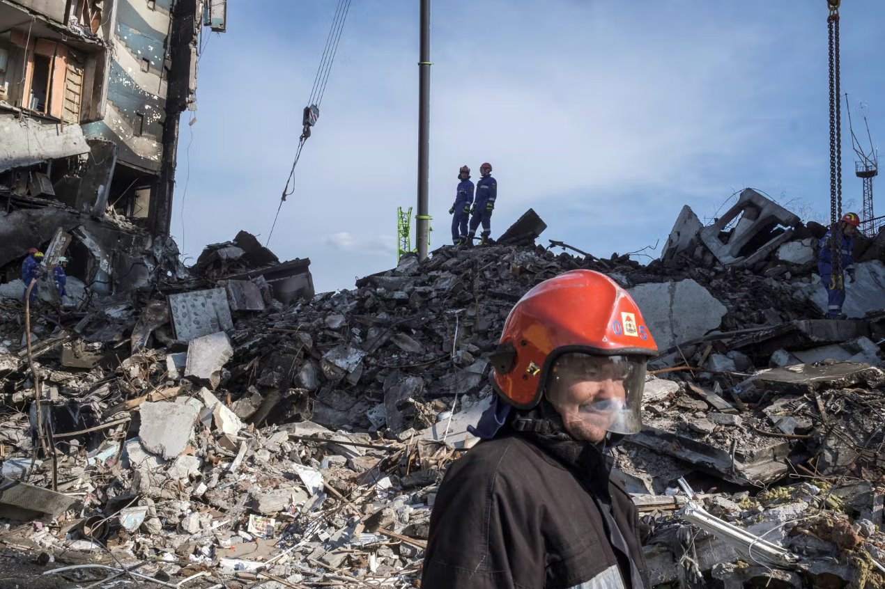 澤連斯基說(shuō)烏克蘭博羅江卡鎮(zhèn)的情況比布查鎮(zhèn)更可怕