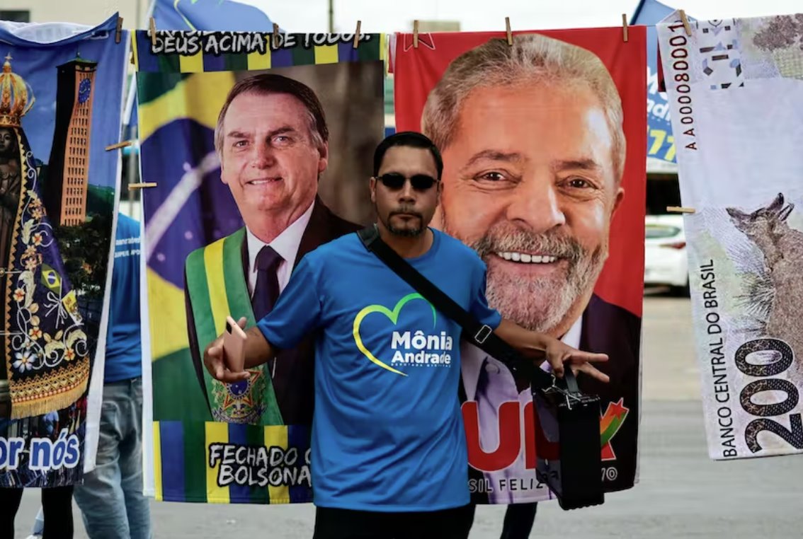 巴西總統(tǒng)競選 盧拉和博爾索納羅正式進入競選季節(jié)