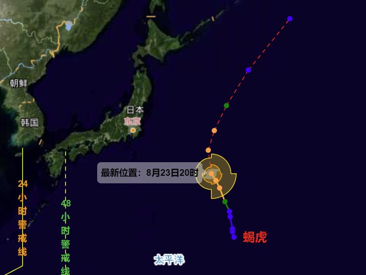 第10號(hào)臺(tái)風(fēng)蝎虎對(duì)溫州無(wú)影響