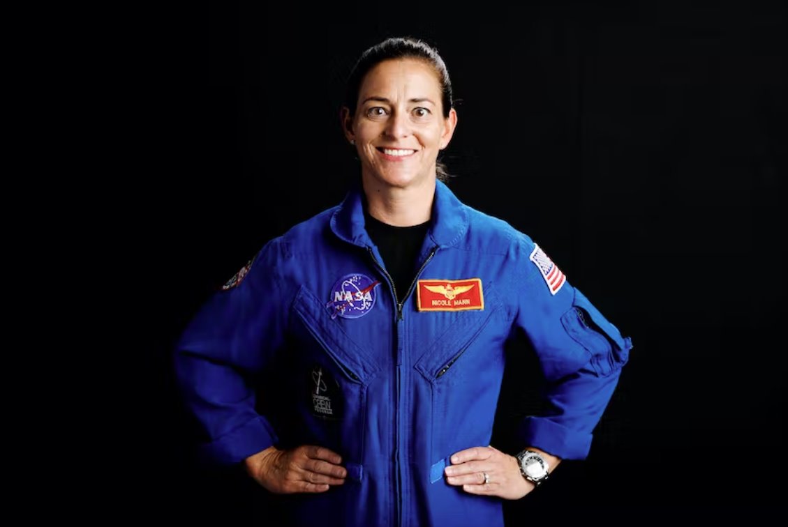 妮可曼說她很自豪能成為第一位進入太空的美洲原住民女性