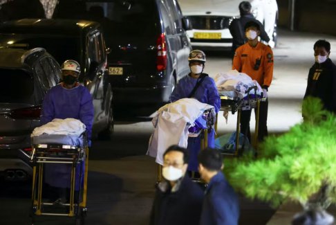 拜登對韓國踩踏事故表示哀悼