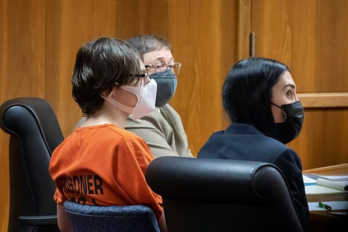 密歇根州校園槍擊案青少年嫌犯認罪