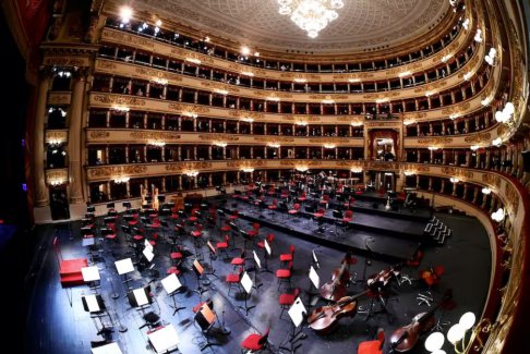 烏克蘭人抗議在意大利斯卡拉歌劇院上演俄羅斯歌劇