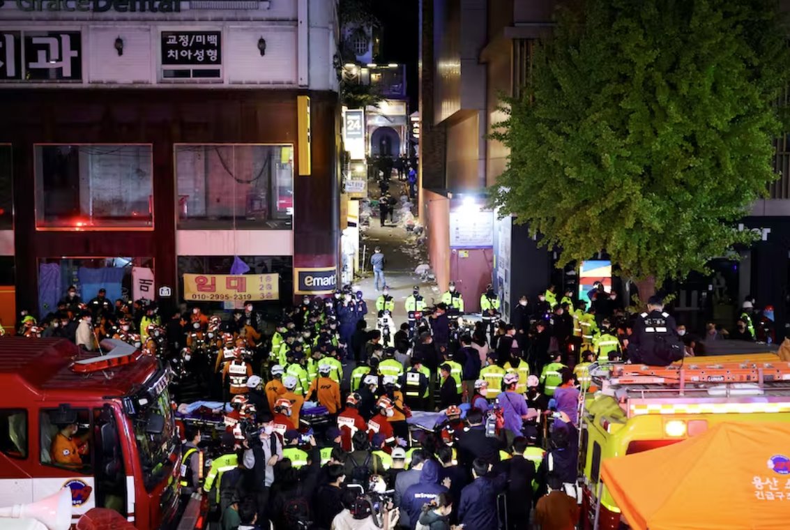 專家稱韓國致命的萬圣節(jié)踩踏本來可以避免
