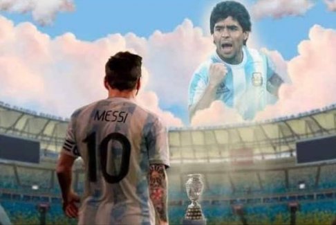 梅西進球數(shù)超越馬拉多納