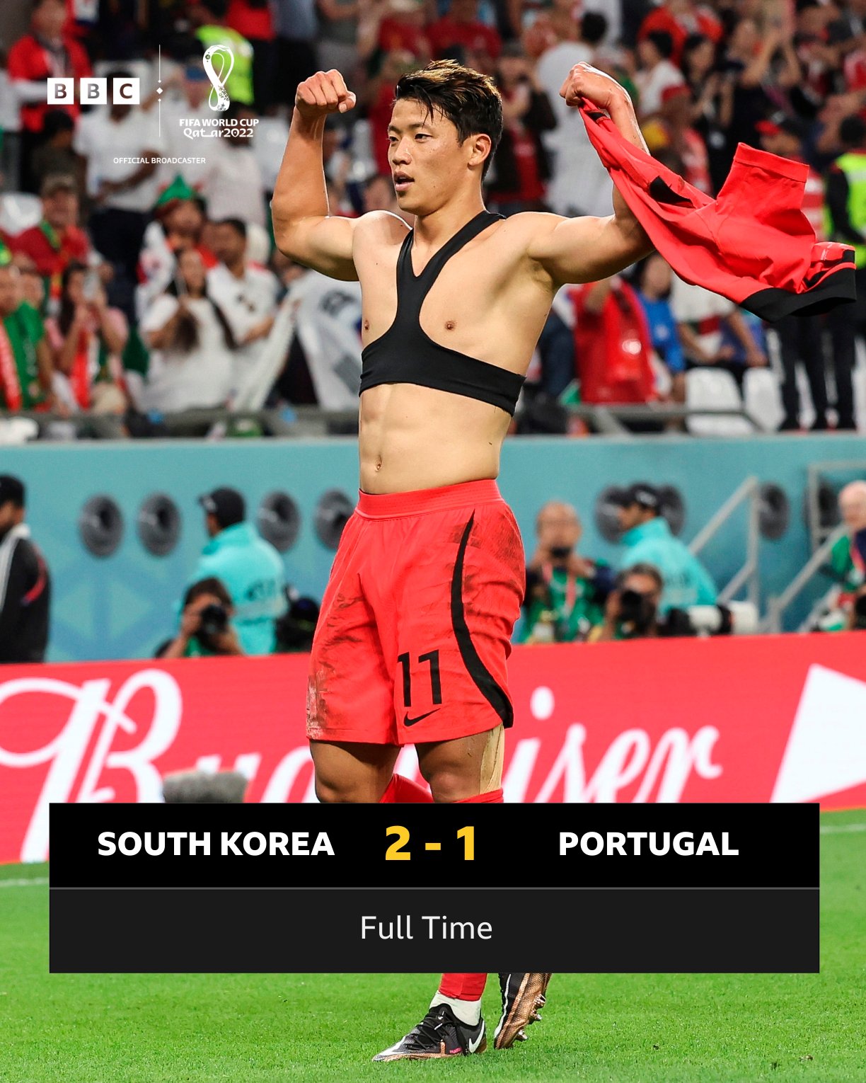 韓國球員每人已獲1.6億韓元獎金