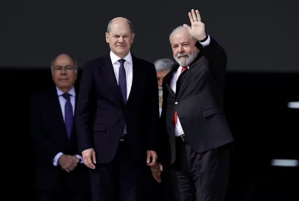 巴西總統(tǒng)盧拉冷落德國總理肖爾茨對烏克蘭的支持