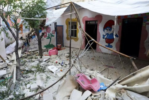 敘利亞地震過后 學校因教師和學生死亡而沉寂