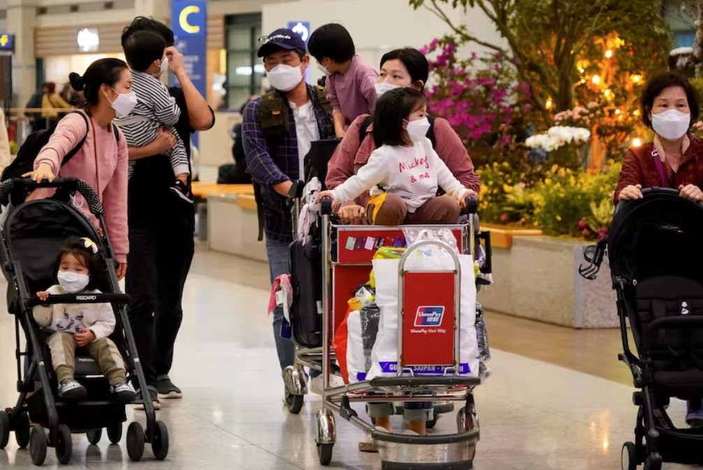 中國將于2月18日起恢復(fù)對韓國人簽發(fā)短期簽證