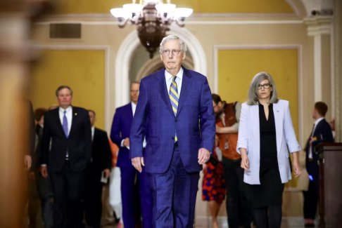 美國參議院共和黨領(lǐng)袖支持對托馬斯展開調(diào)查