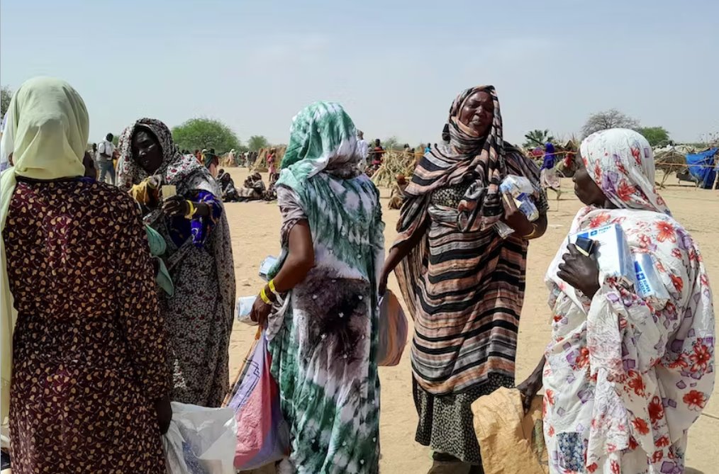 蘇丹沖突迫使平民逃離 孕婦和分娩后的婦女奔向邊境
