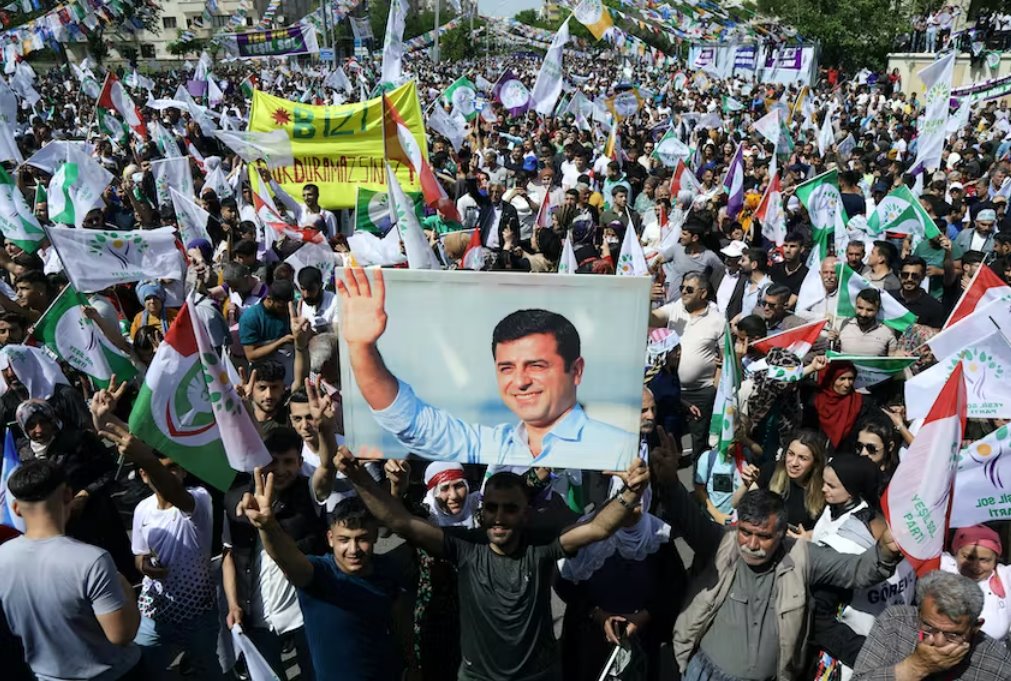 埃爾多安在土耳其總統(tǒng)選舉中獲勝：不可能釋放德米爾塔斯