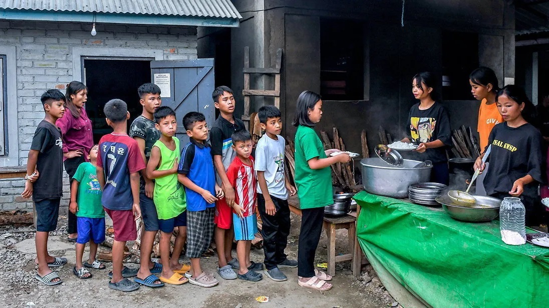 印度東北部曼尼普爾邦種族沖突持續(xù)，圖片：蓋蒂圖片社
