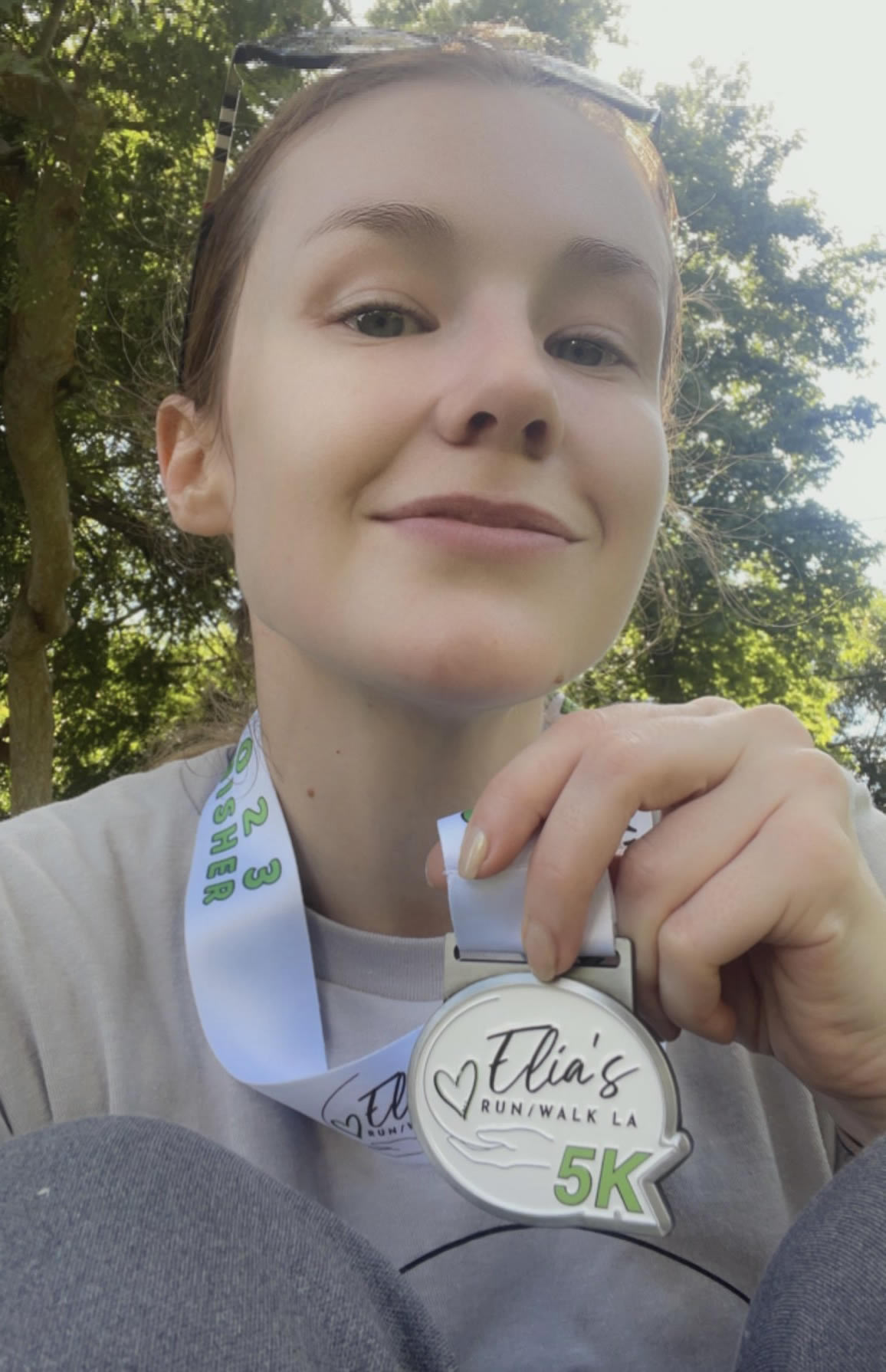 偶像女神Emily Bloom參加洛杉磯Elia Run Walk LA 5k走跑活動