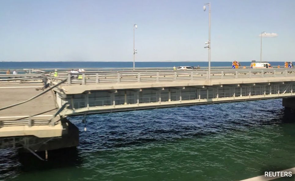 澤連斯基稱克里米亞大橋是一個(gè)軍事目標(biāo)