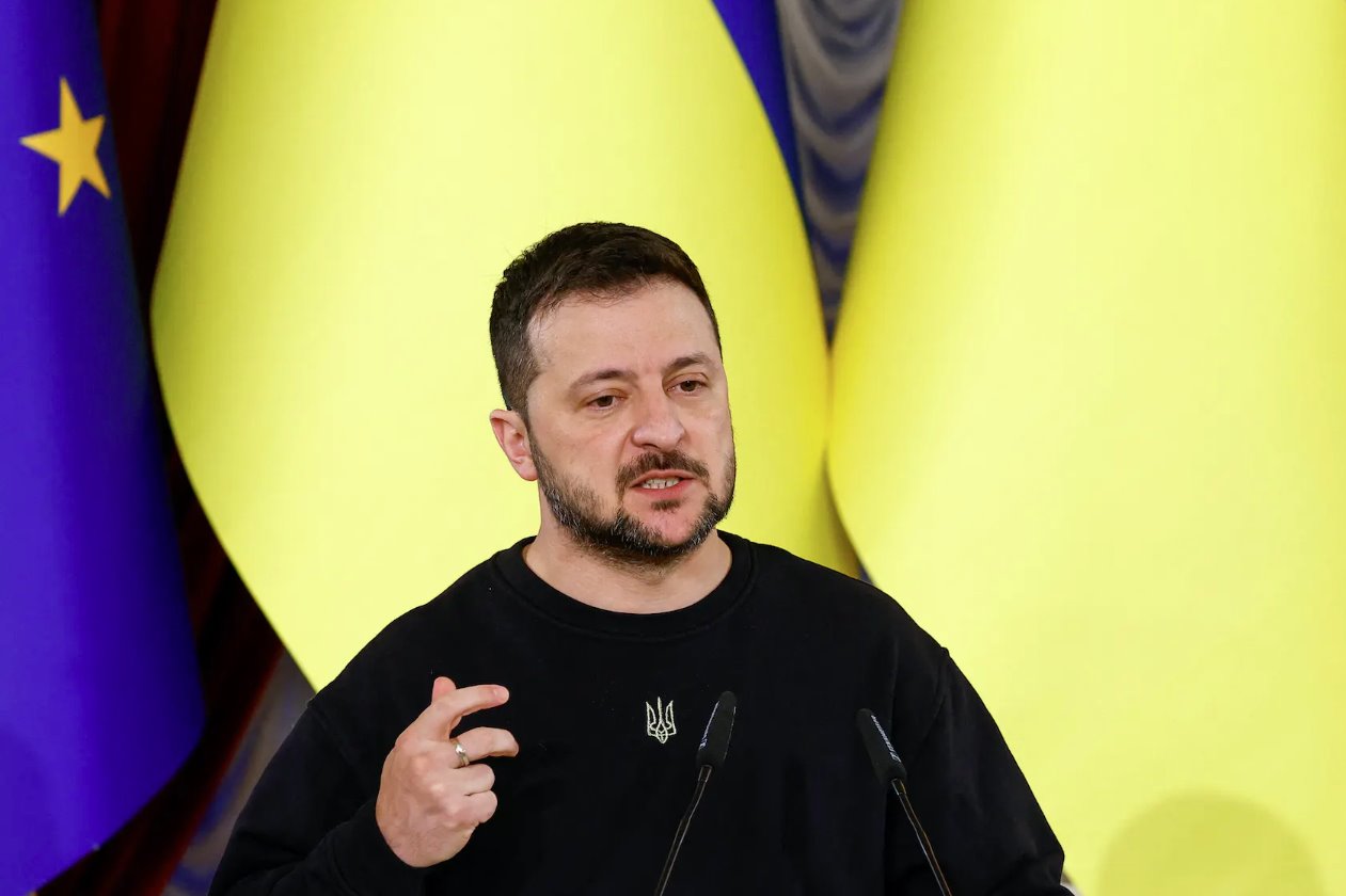 G7領(lǐng)導(dǎo)人將于周三與烏克蘭總統(tǒng)澤連斯基舉行視頻會(huì)議