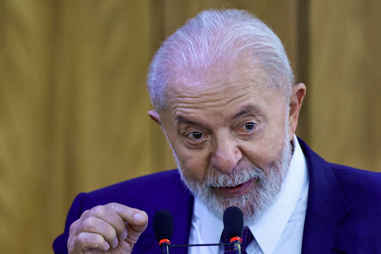 2024年3月6日,巴西總統(tǒng)路易斯·伊納西奧·盧拉·達席爾瓦在巴西巴西利亞普拉納爾托宮會見西班牙首相佩德羅·桑切斯