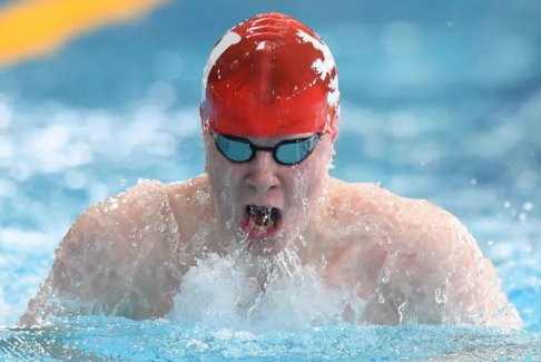 游泳運動員古德本被診斷出患有無法手術(shù)的腦腫瘤