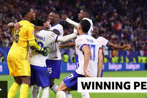 法國(guó)隊(duì)5-3葡萄牙 C羅時(shí)代結(jié)束