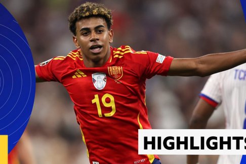 歐洲杯半決賽西班牙2-1法國 亞馬爾創(chuàng)造歷史