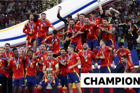 西班牙隊(duì)奪冠為歐洲杯畫上了圓滿的句號(hào)