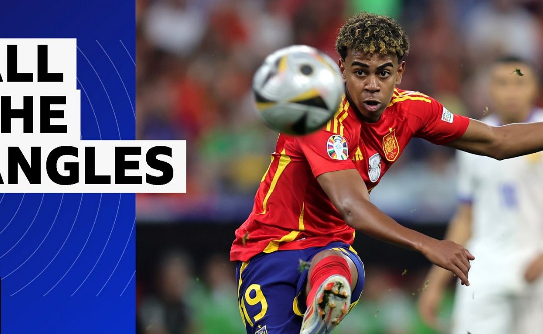 亞馬爾&ldquo;令人難以置信的進球&rdquo;的各個角度