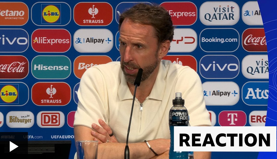 索斯蓋特說西班牙是當(dāng)之無愧的冠軍