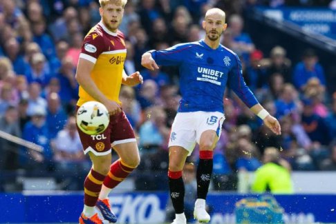 蘇格蘭超級聯(lián)賽流浪者隊2-1馬瑟韋爾