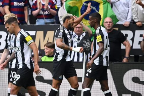 英超聯(lián)賽紐卡斯?fàn)柭?lián)1-0南安普頓