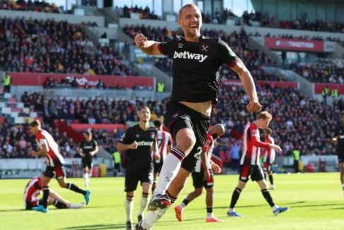 英超聯(lián)賽布倫特福德1-1西漢姆聯(lián)