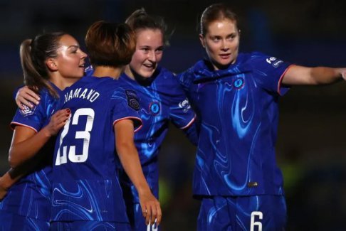 女子超級聯(lián)賽切爾西5-2托特納姆熱刺