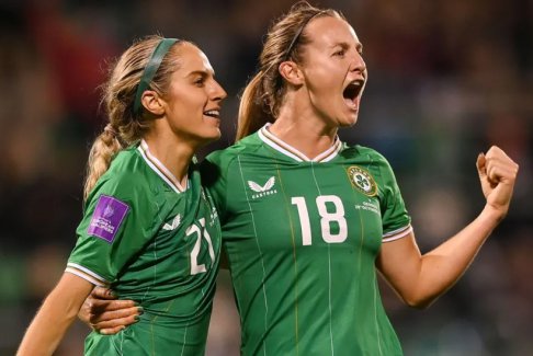 歐洲女子足球錦標賽資格賽愛爾蘭共和國3-0格魯吉亞