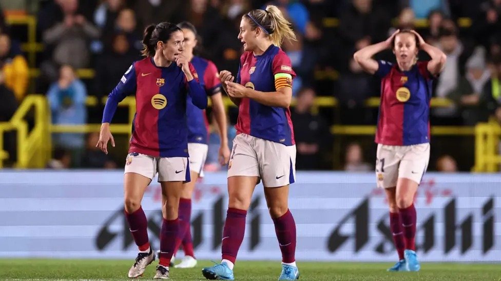 巴塞羅那隊曾三次奪得女足冠軍聯(lián)賽冠軍