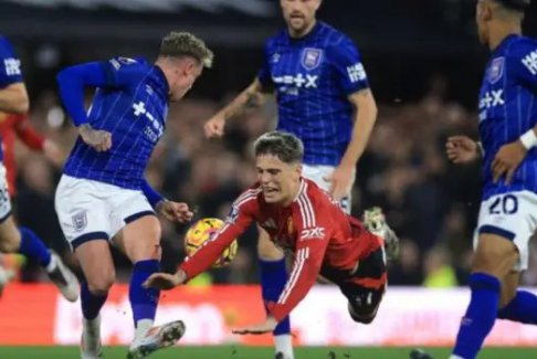 英超聯(lián)賽伊普斯維奇1-1曼聯(lián)