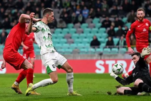 歐洲足聯(lián)會(huì)議聯(lián)賽奧林匹亞1-0拉恩