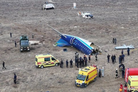 阿塞拜疆航空公司的飛機(jī)可能被俄羅斯“意外”射擊