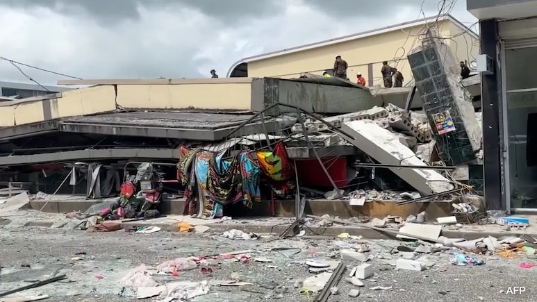 太平洋群島地震導(dǎo)致1,000多人流離失所