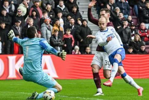 蘇格蘭超級聯(lián)賽哈茨1比3流浪者