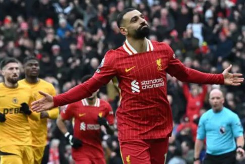 英超聯(lián)賽利物浦2比1狼隊