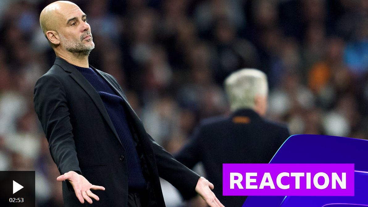 瓜迪奧拉：本賽季曼城失利的原因