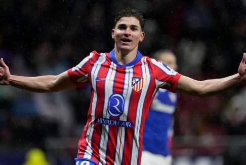 西甲聯(lián)賽馬德里競技隊(duì)1比0畢爾巴鄂競技隊(duì)