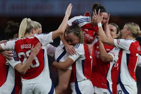 女子超級聯(lián)賽阿森納4比0利物浦