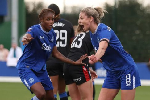 女子超級(jí)聯(lián)賽埃弗頓3比0水晶宮