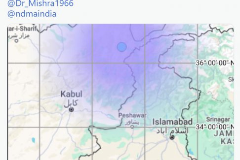 阿富汗發(fā)生4.7級(jí)地震