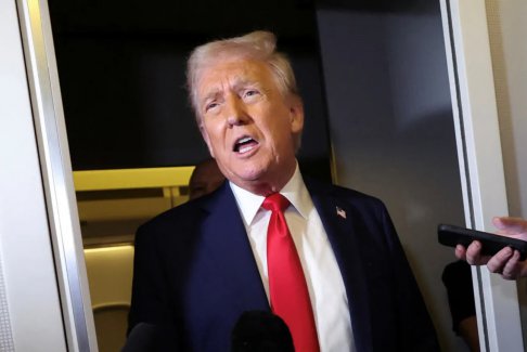 特朗普因?；鹫勁袑ζ站胺浅Ｉ鷼狻? class=