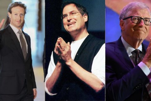 科學家揭開喬布斯 扎克伯格和比爾·蓋茨成功的秘訣