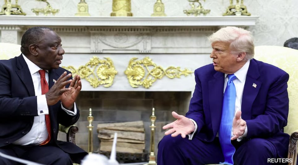 南非總統(tǒng)拉馬福薩覺得這一刻很幽默